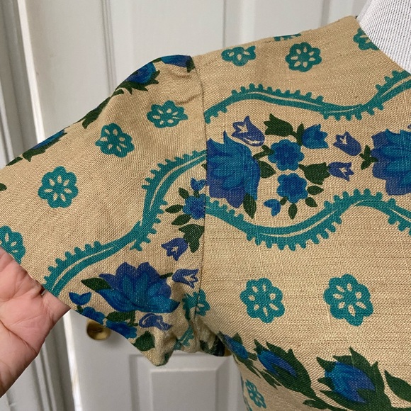 Vintage 1950s dress. Small size - Picture 2 of 5